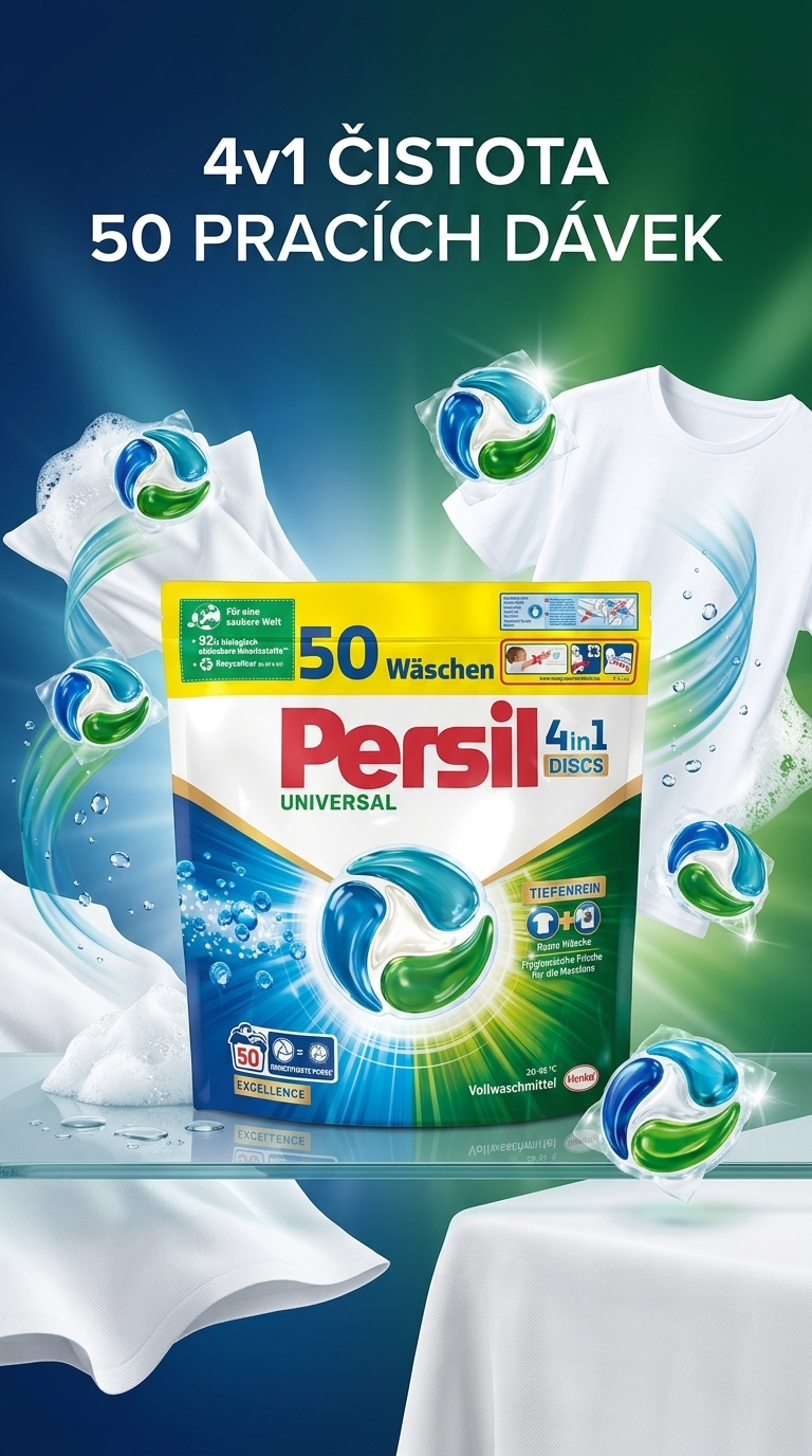 Persil DISCS 4v1 - lifestyle poster