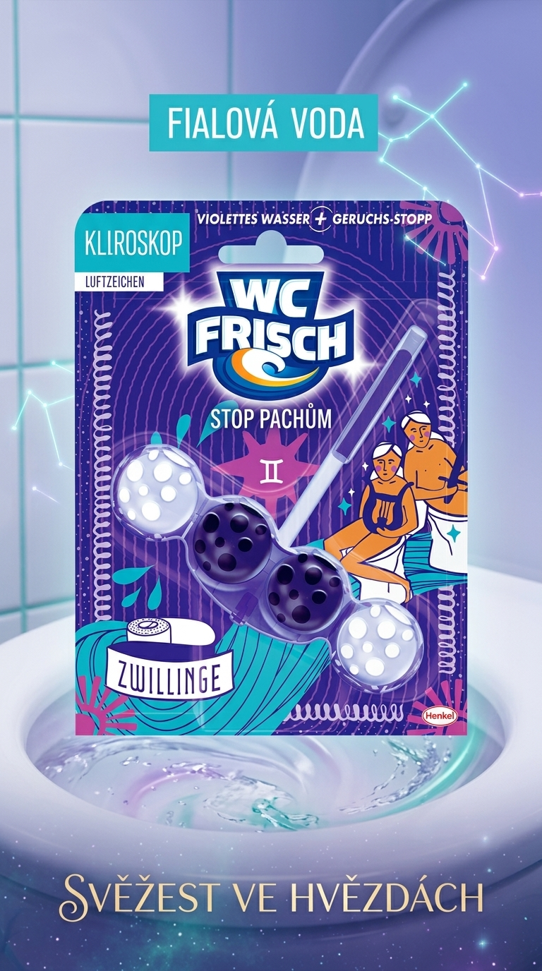 WC Frisch Kloroskop Luftzeichen - lifestyle poster