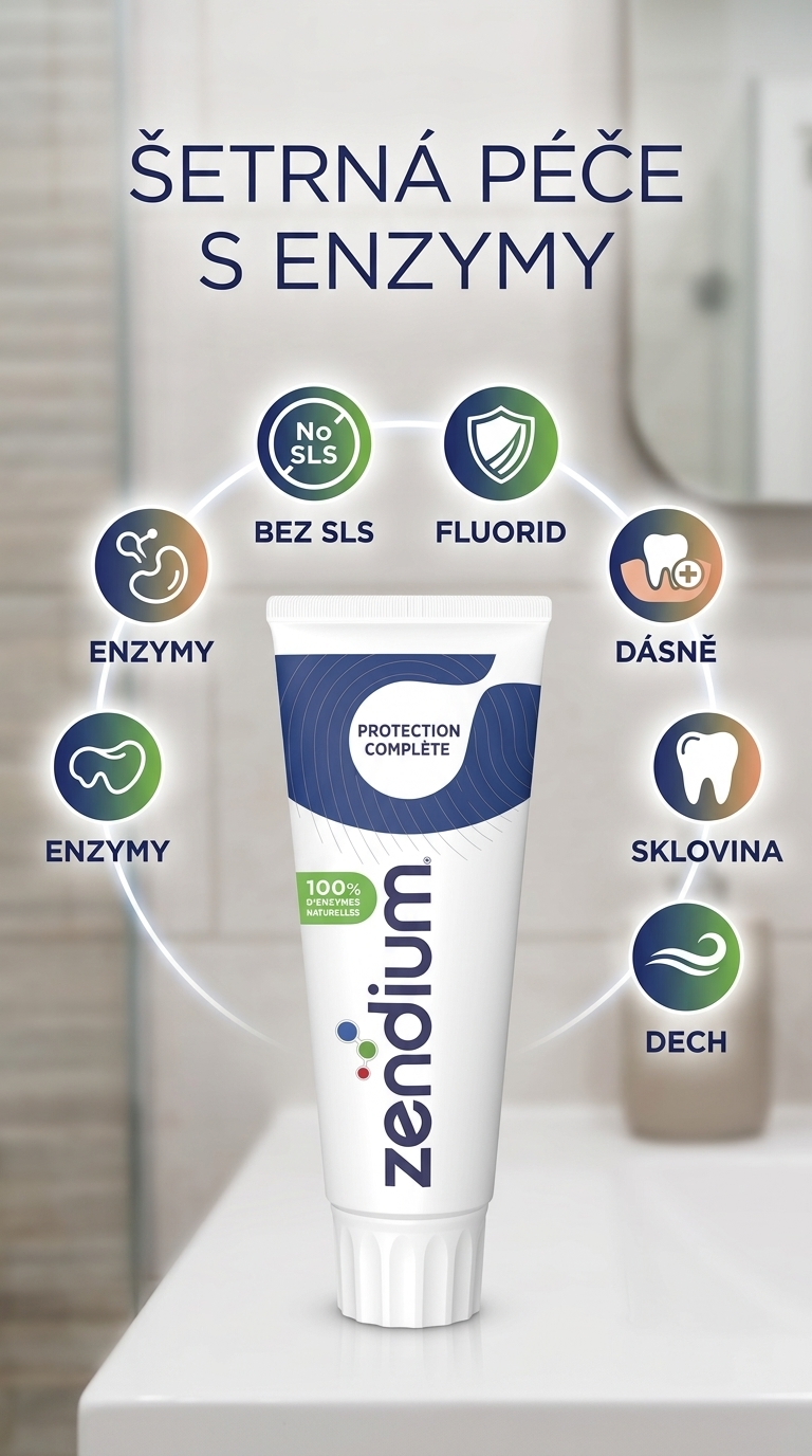 Zendium Protection Complete - mobilní infografika