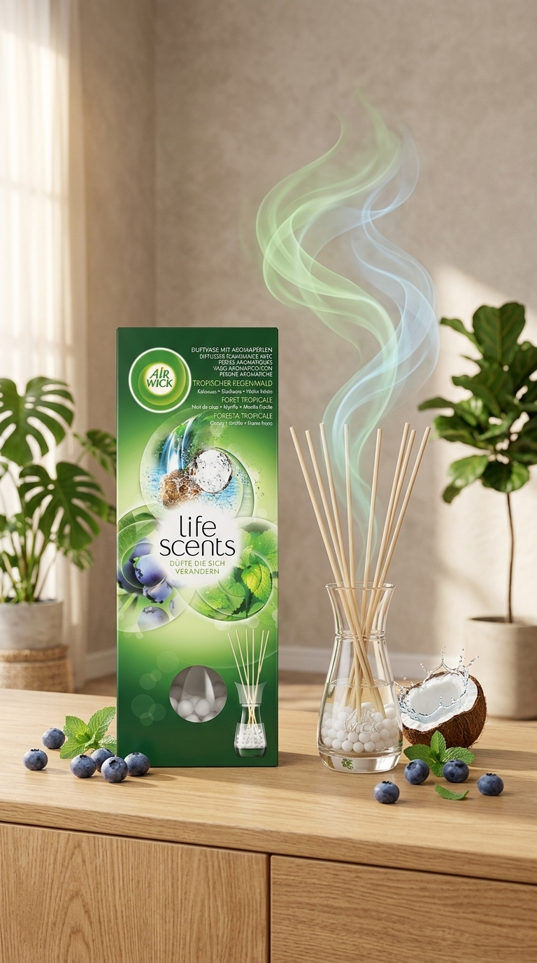 Air Wick Life Scents Tropický deštný les - lifestyle poster