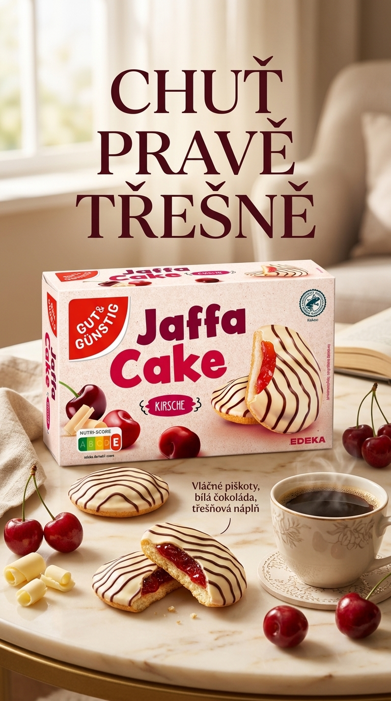 G&G Jaffa Cake třešeň - lifestyle poster