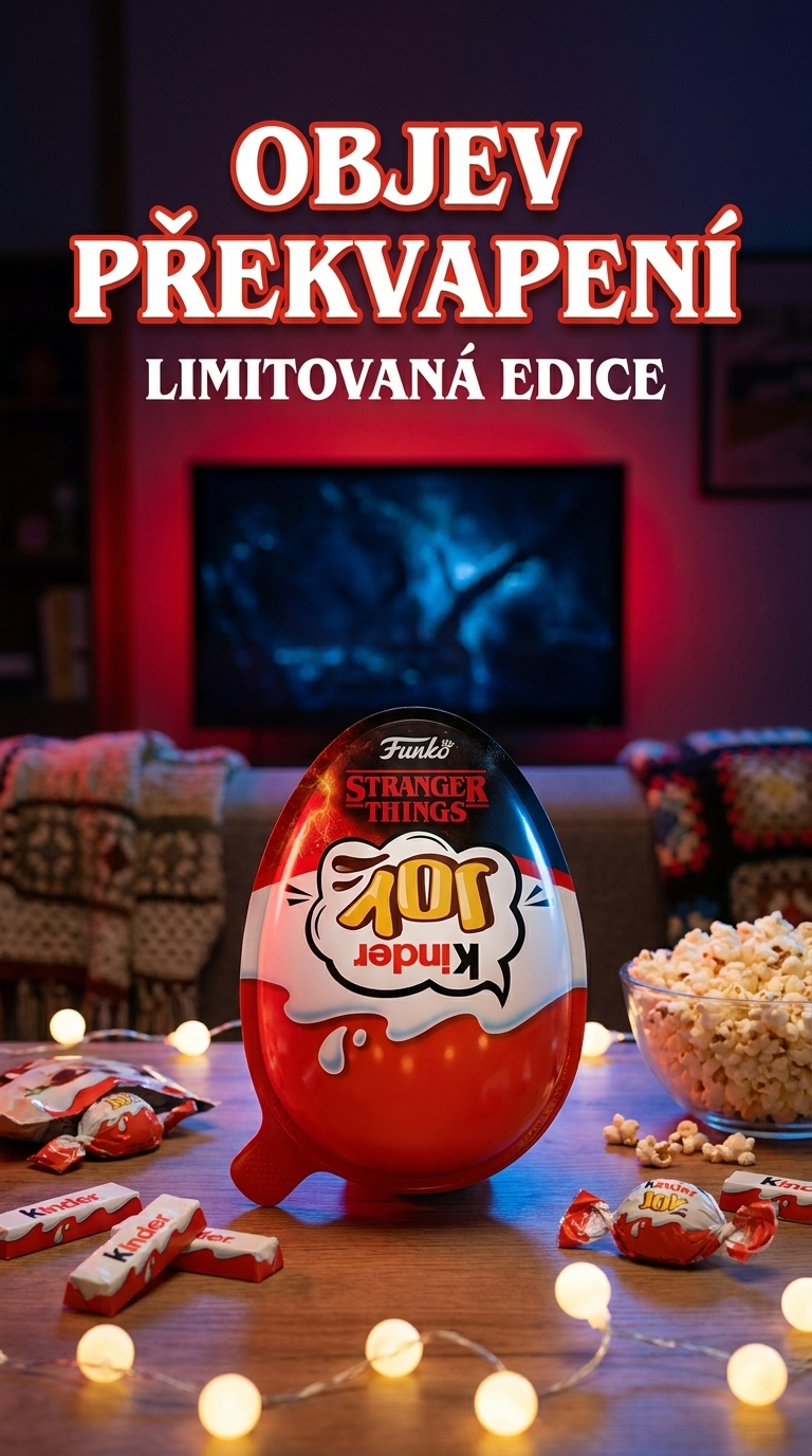Kinder Joy Stranger Things 20 g - lifestyle poster