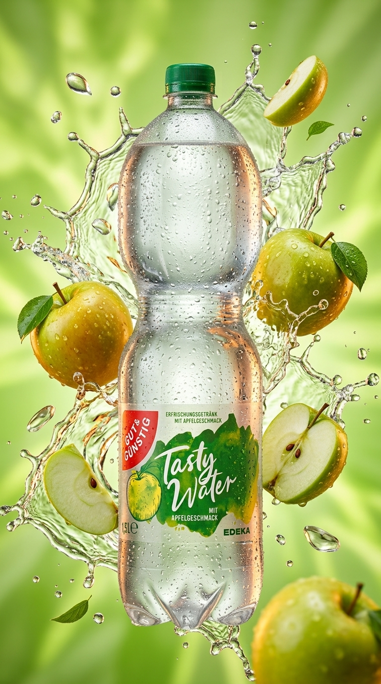 G&G Tasty Water Apfel 1,5 l - lifestyle poster