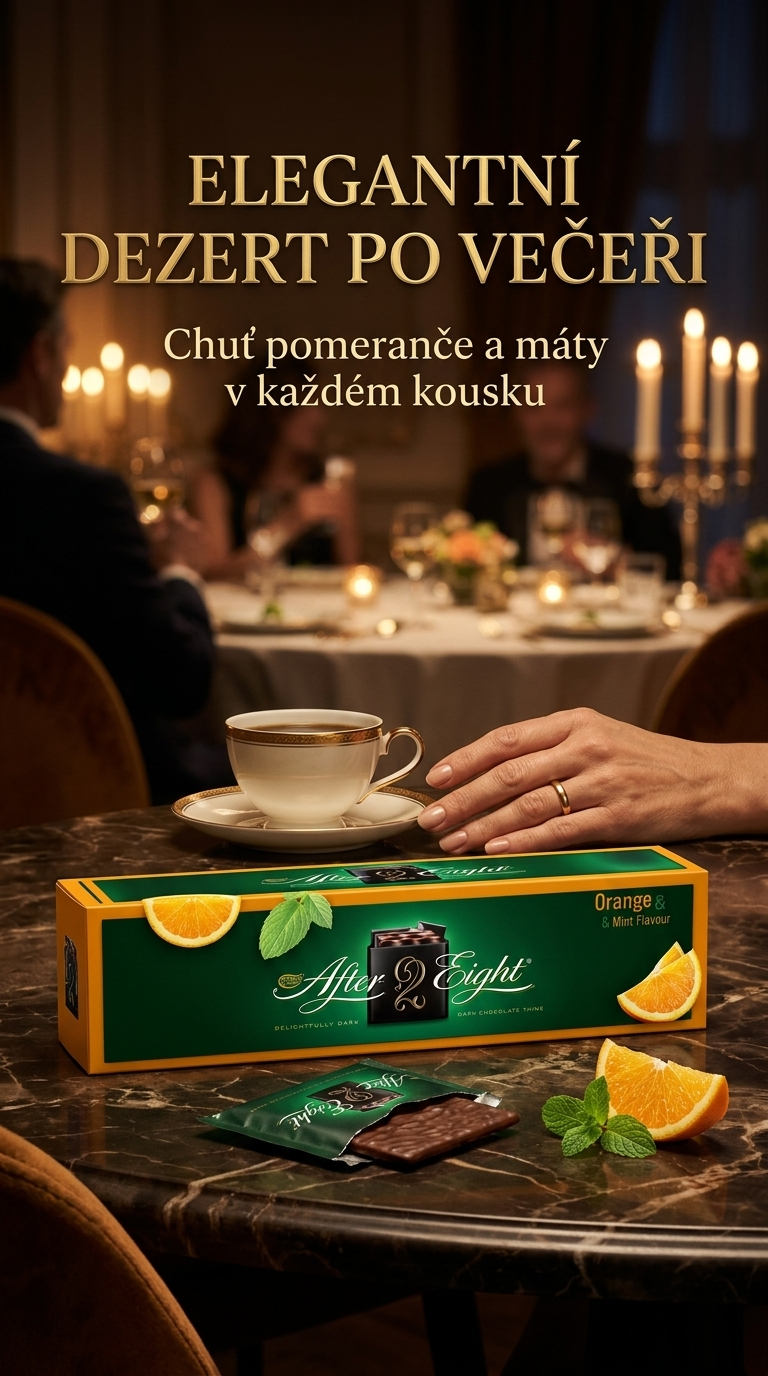 After Eight Pomeranč a Máta 400 g - lifestyle poster