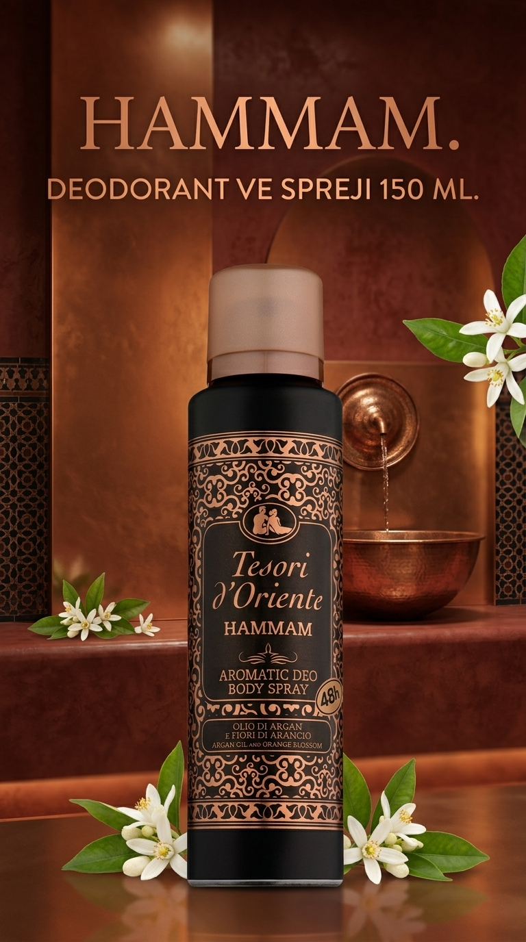 Tesori d'Oriente Hammam deodorant - lifestyle poster