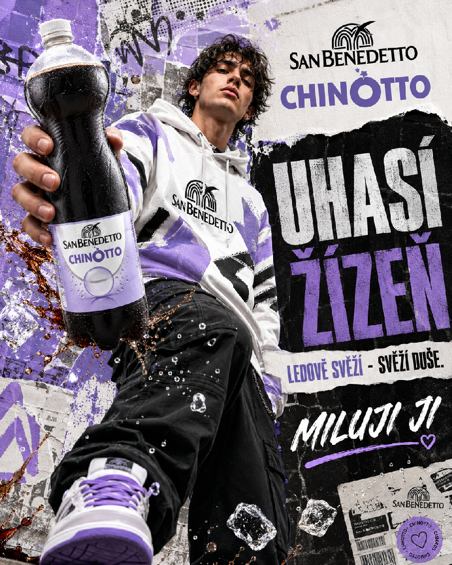 San Benedetto Chinotto limonáda 1,5 l – lifestyle poster
