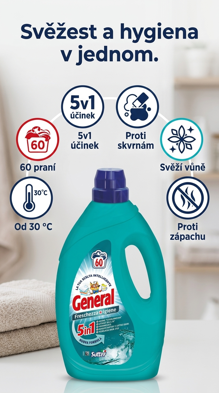 General Freschezza+Igiene - mobilní infografika