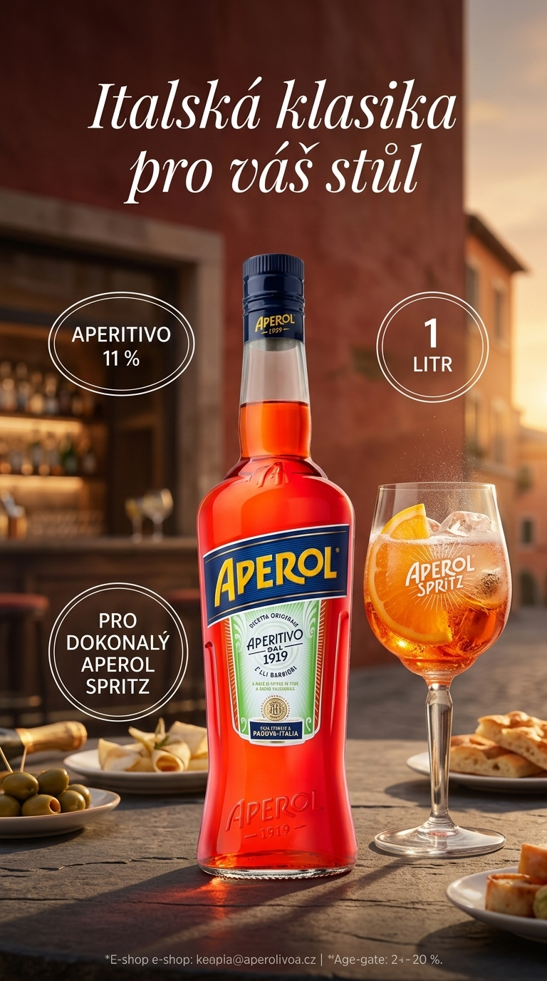 Aperol Aperitivo 11% 1 l - lifestyle poster