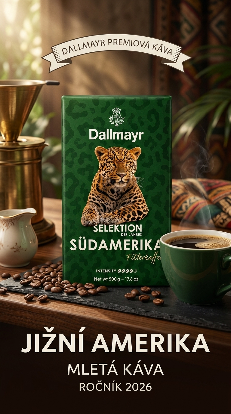 Dallmayr Jižní Amerika 2026 mletá káva 500 g - lifestyle poster
