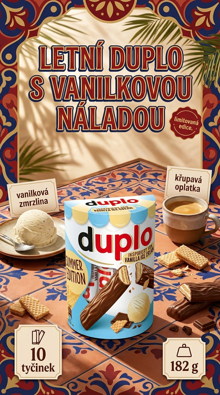 Duplo Vanilla Ice Cream - lifestyle poster