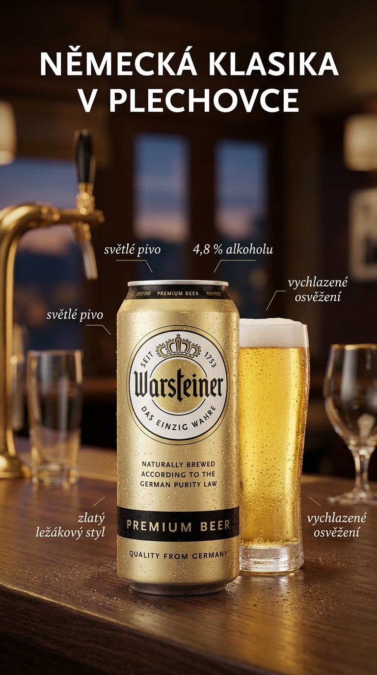 Warsteiner Premium Beer - lifestyle poster