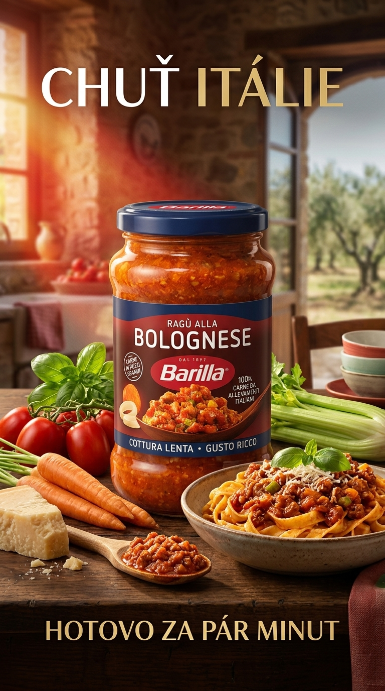 Barilla boloňské ragú 300 g - lifestyle poster