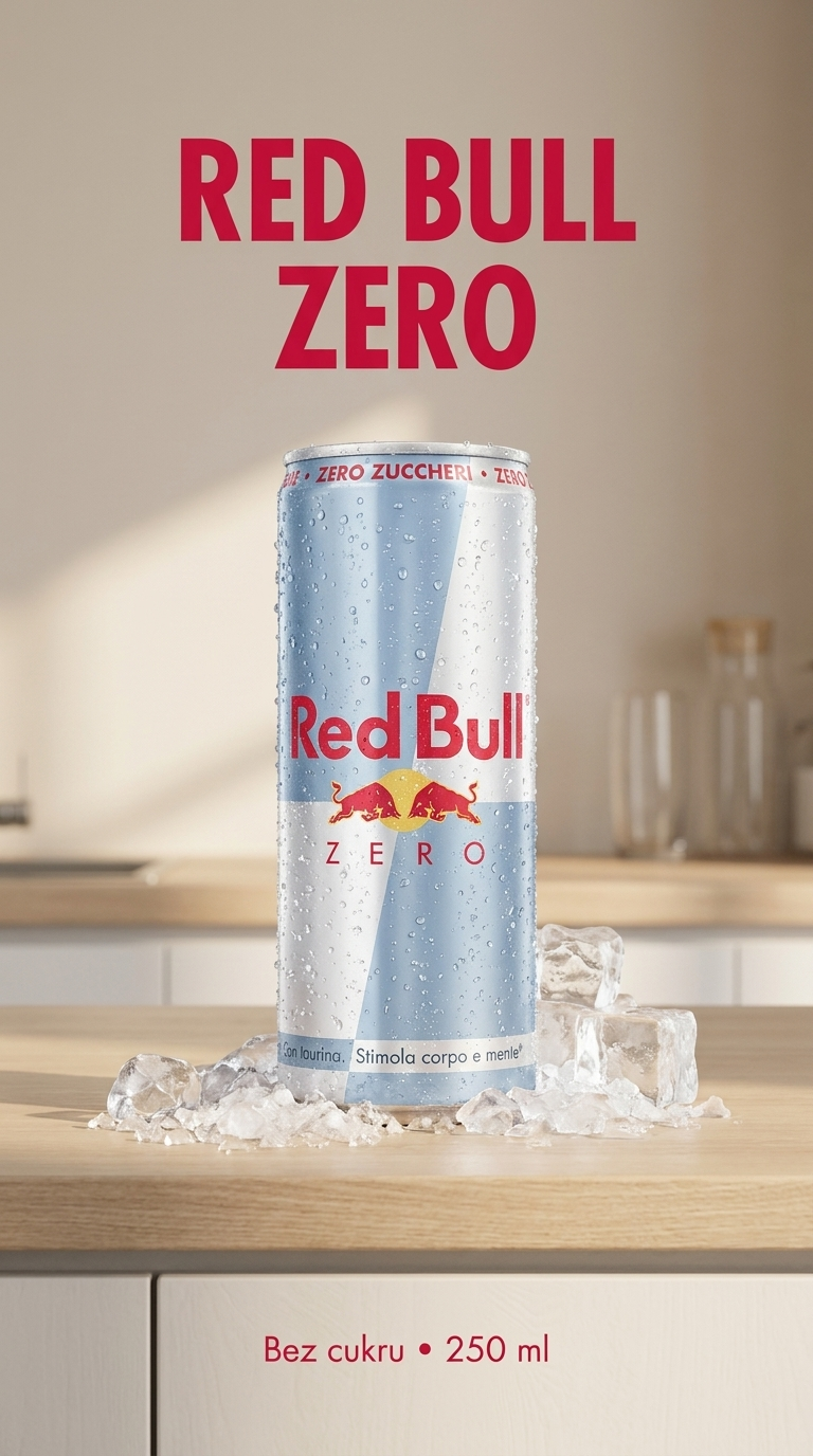 Red Bull Zero 250 ml - lifestyle poster