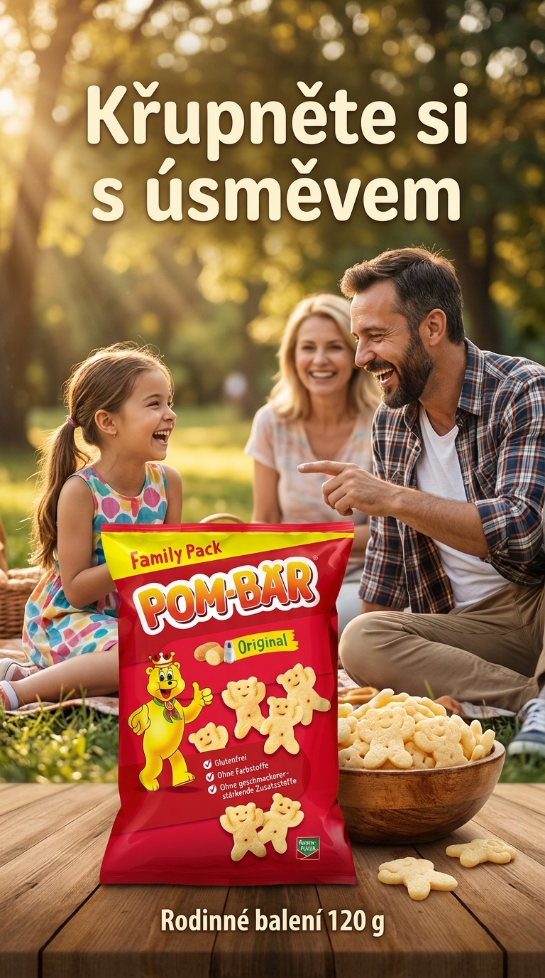 Pom-Bär Original rodinné balení 120 g - lifestyle poster