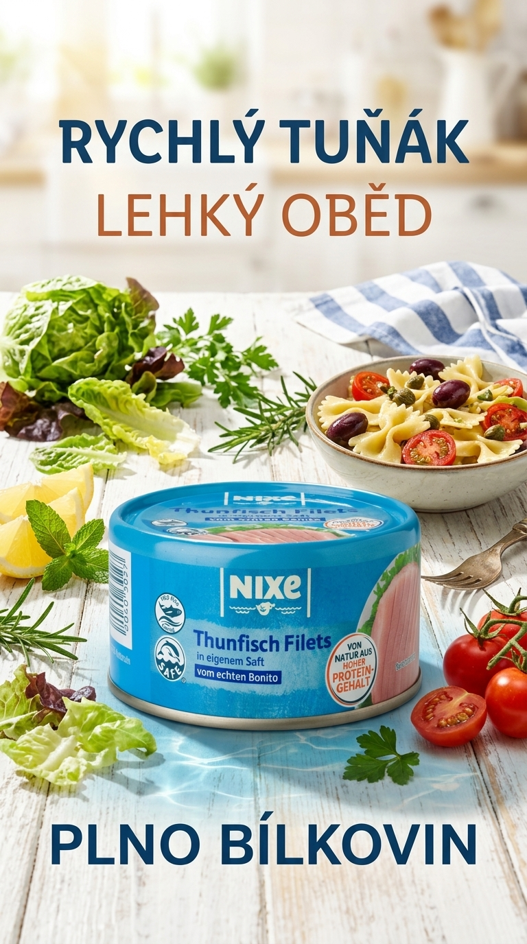 Nixe tuňákové filety ve vlastní šťávě 150 g - lifestyle poster