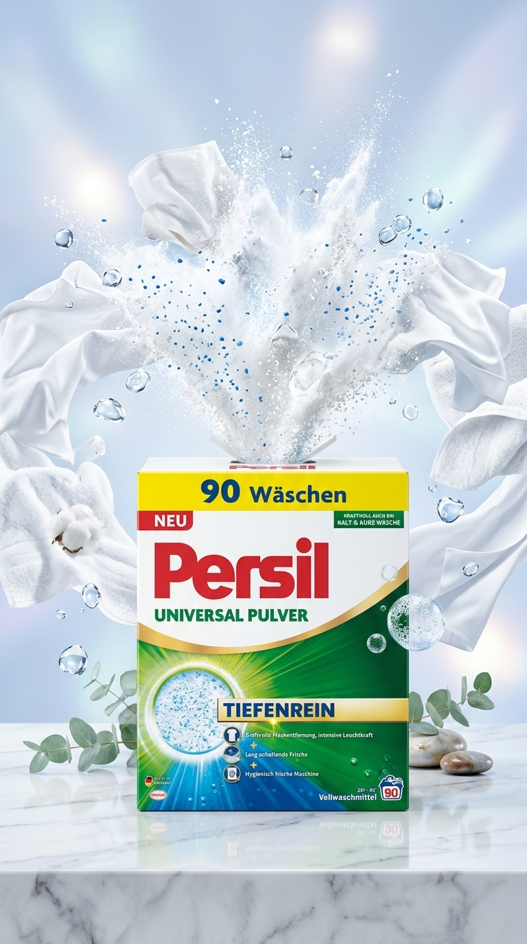 Persil univerzální prací prášek 90 dávek - lifestyle poster