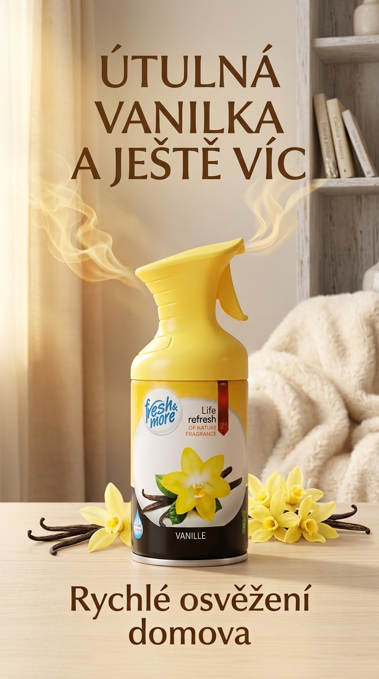 Fresh & More Vanilla - lifestyle poster