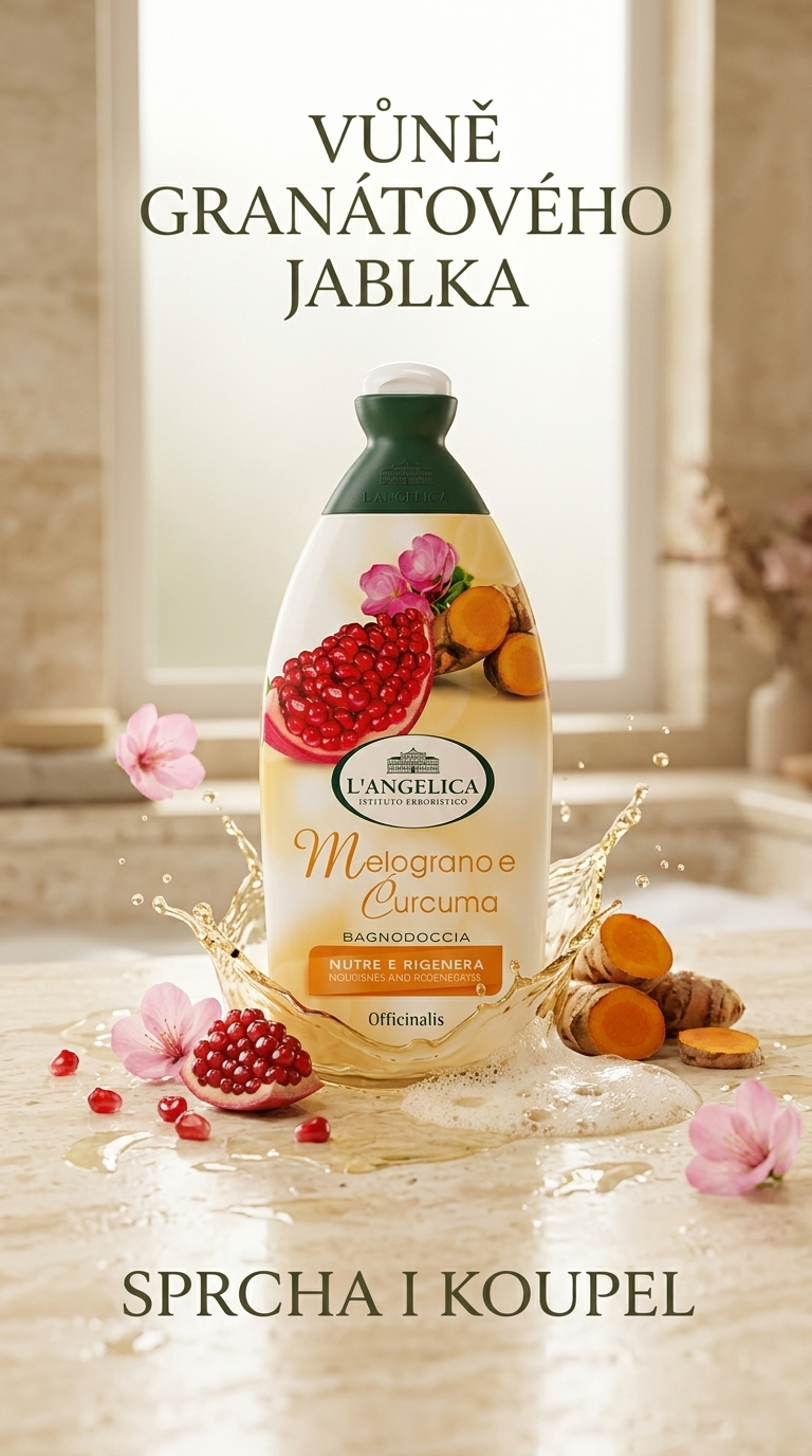 L Angelica Melograno e Curcuma - lifestyle poster