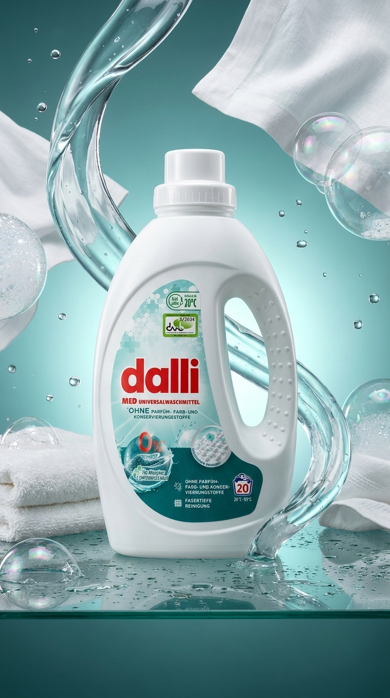 Dalli Med prací gel - lifestyle poster