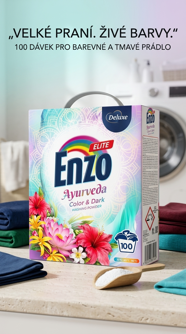 Enzo Elite Ayurveda Color & Dark - reklamní lifestyle poster