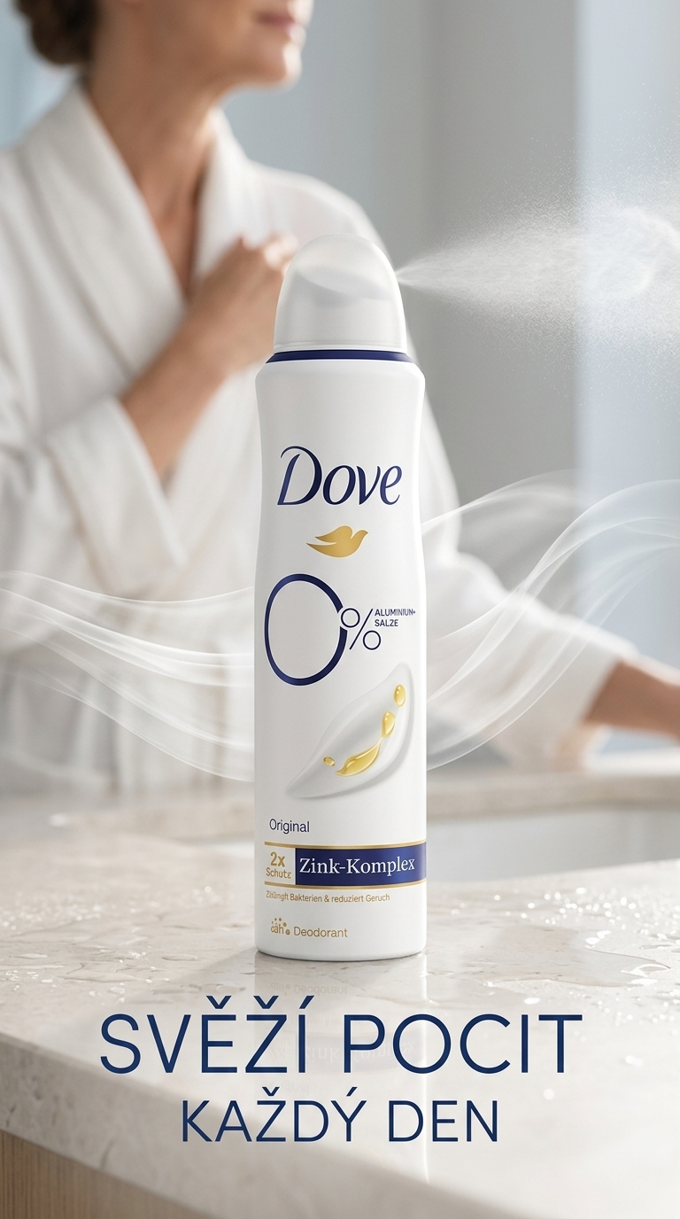 Dove deodorant Original 150 ml - lifestyle poster