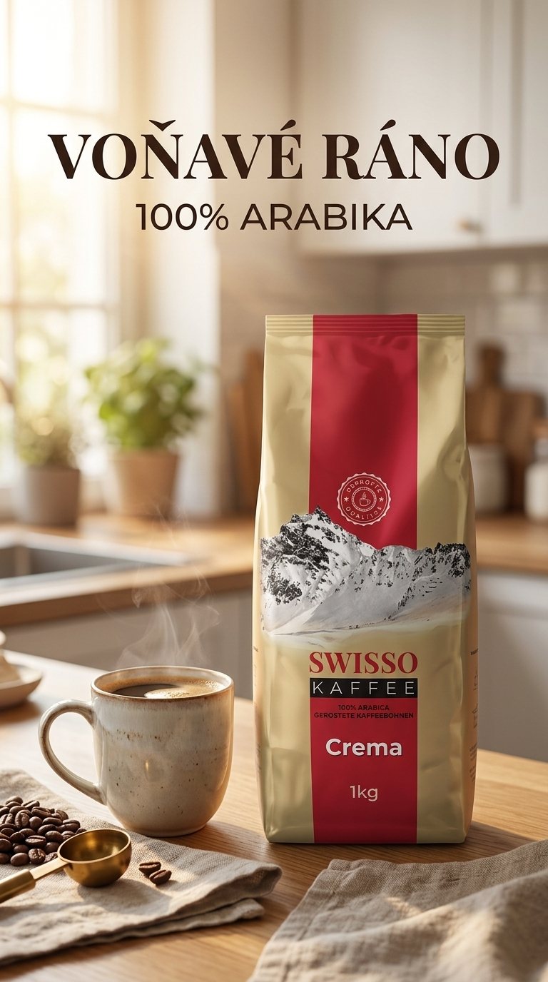 Swisso Crema - ranní kávový rituál