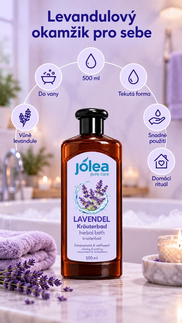 Jolea levandulová bylinná koupel 500 ml – p7