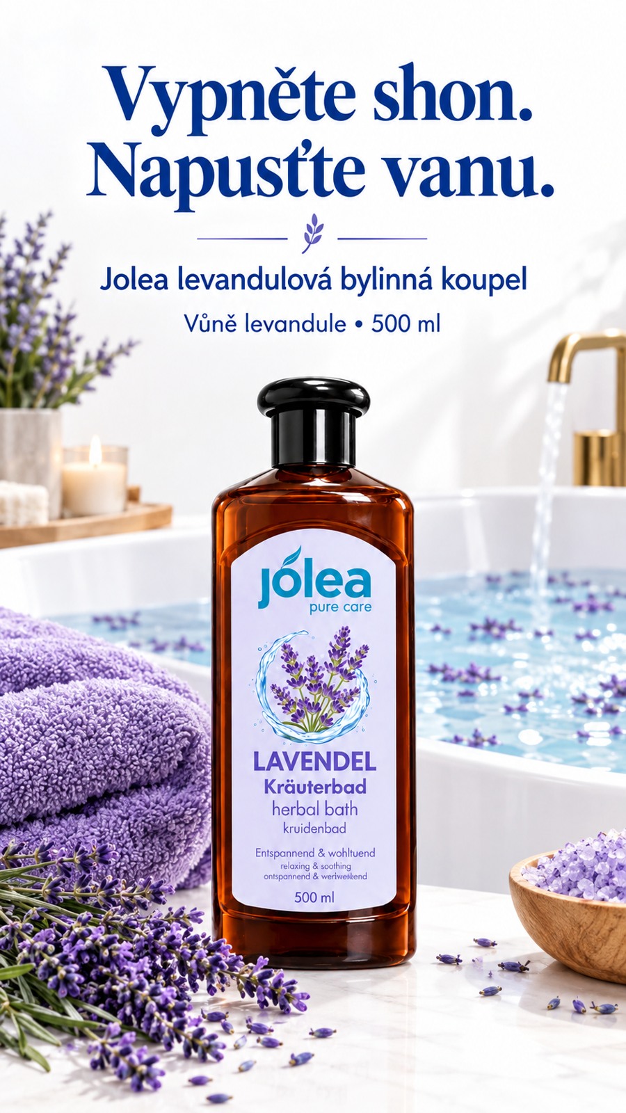 Jolea levandulová bylinná koupel 500 ml – p8