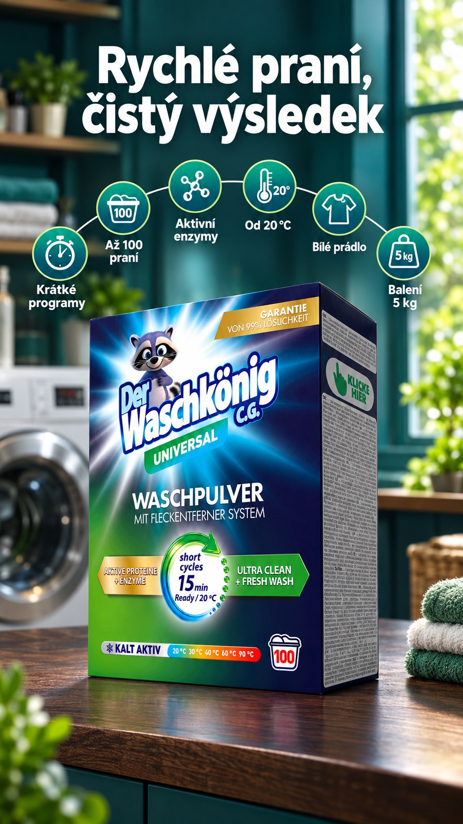 Waschkönig Short Cycles Universal – p7