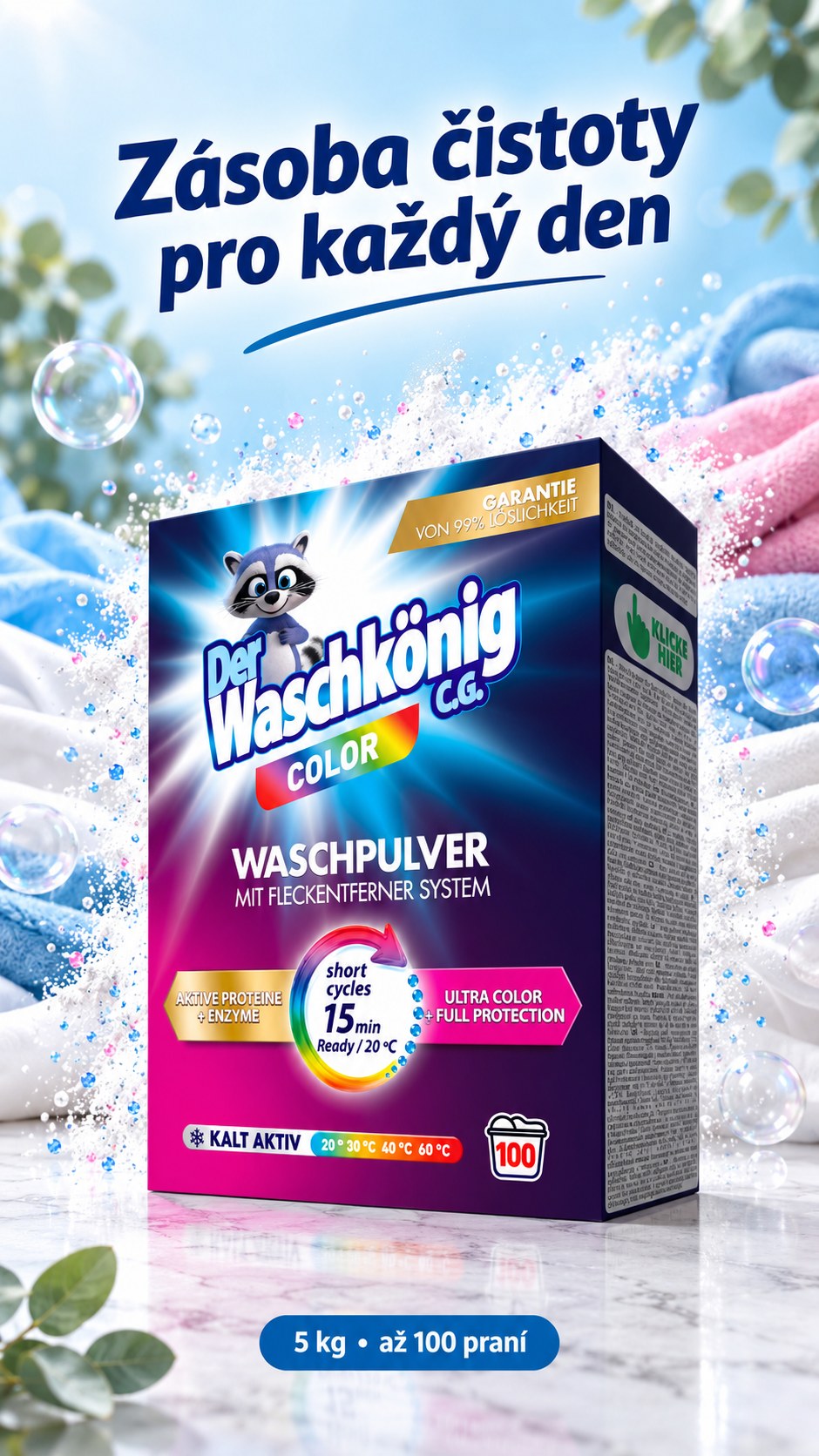 Waschkönig Short Cycles Color – p8