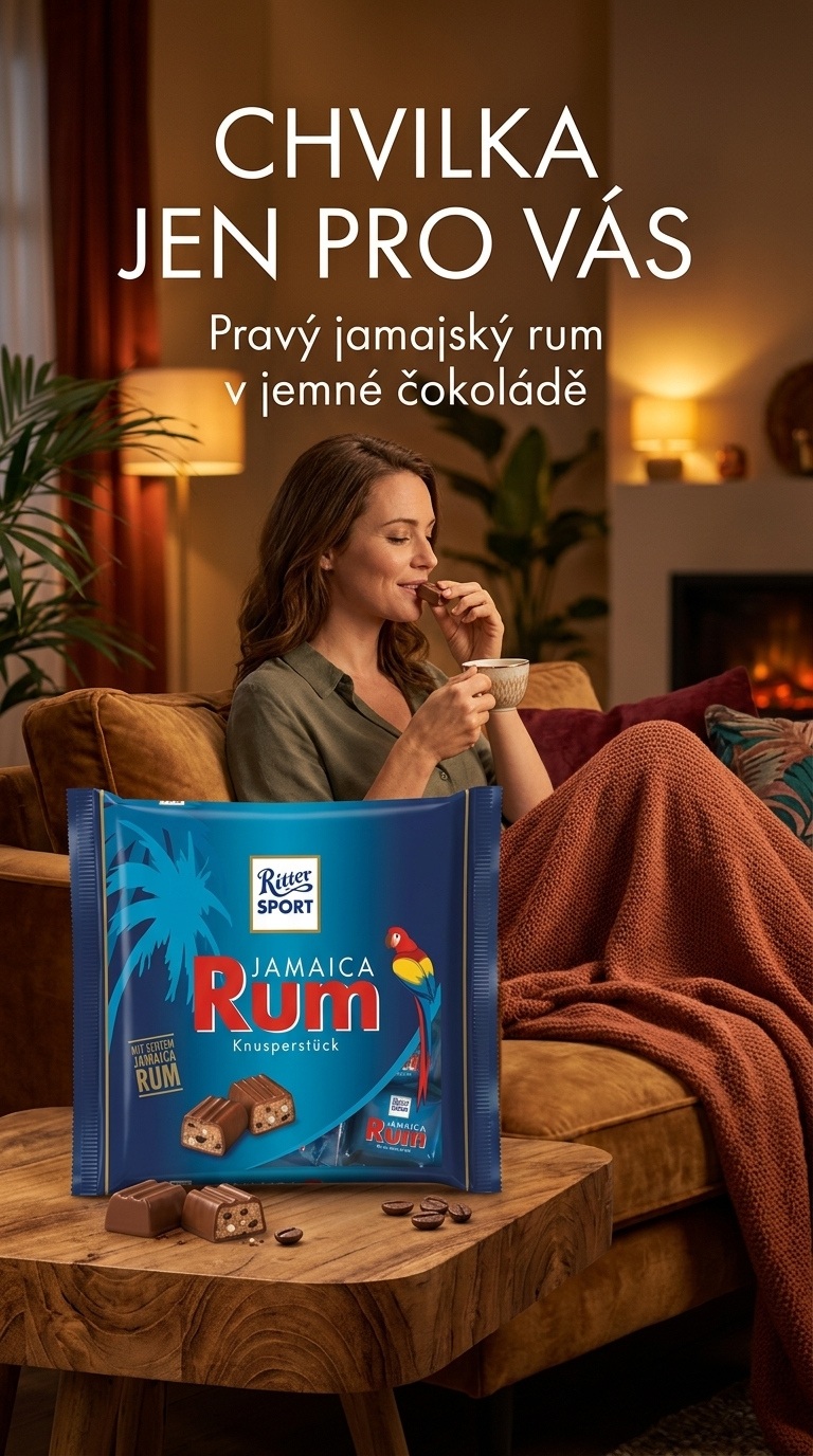 Ritter Sport Jamaica Rum 200 g
