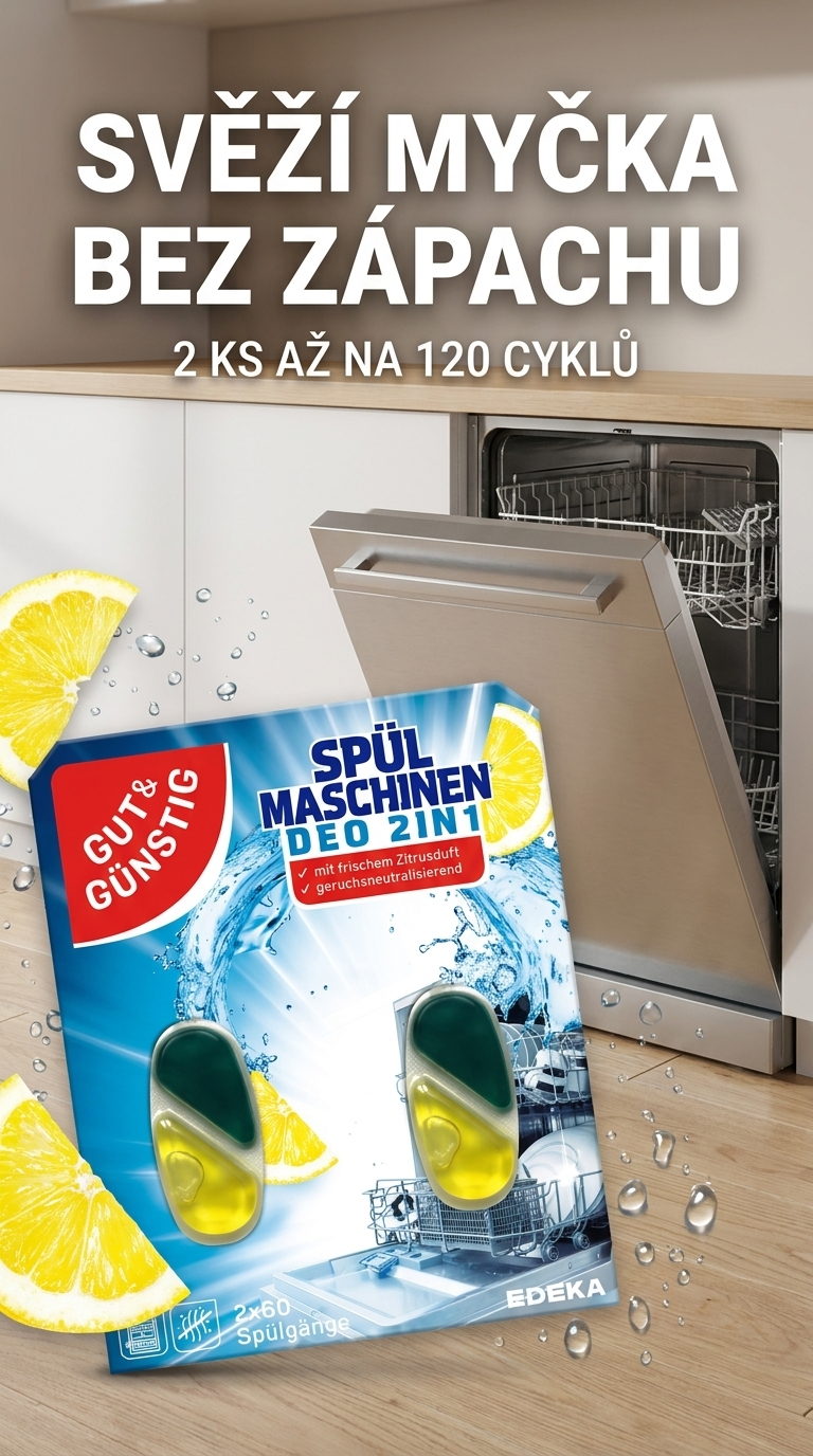 G&G osvěžovač do myčky - lifestyle poster