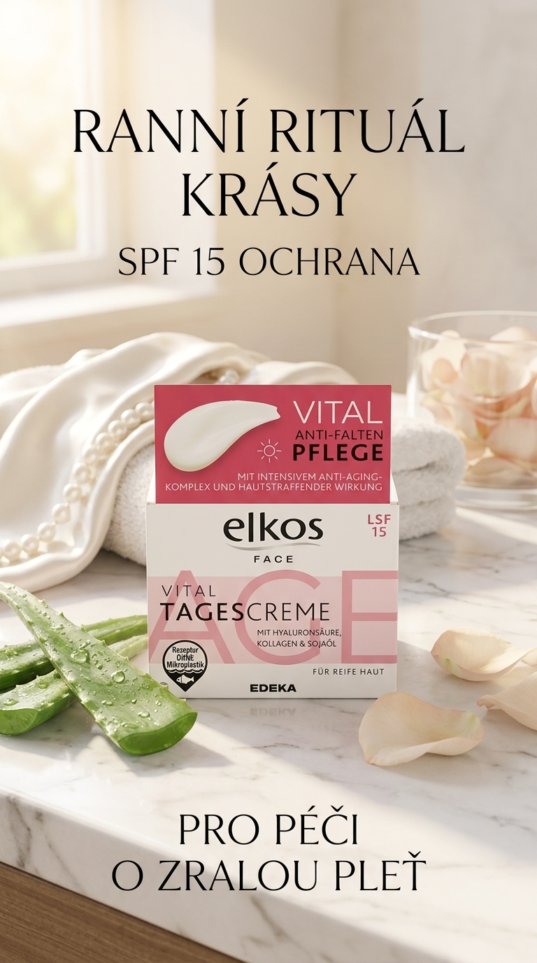 Elkos Vital Anti-Aging denní krém - ranní péče o zralou pleť