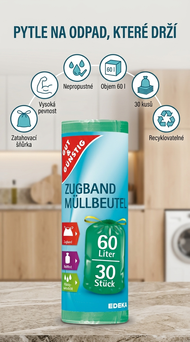 G&G Pytle na odpad - mobilní infografika