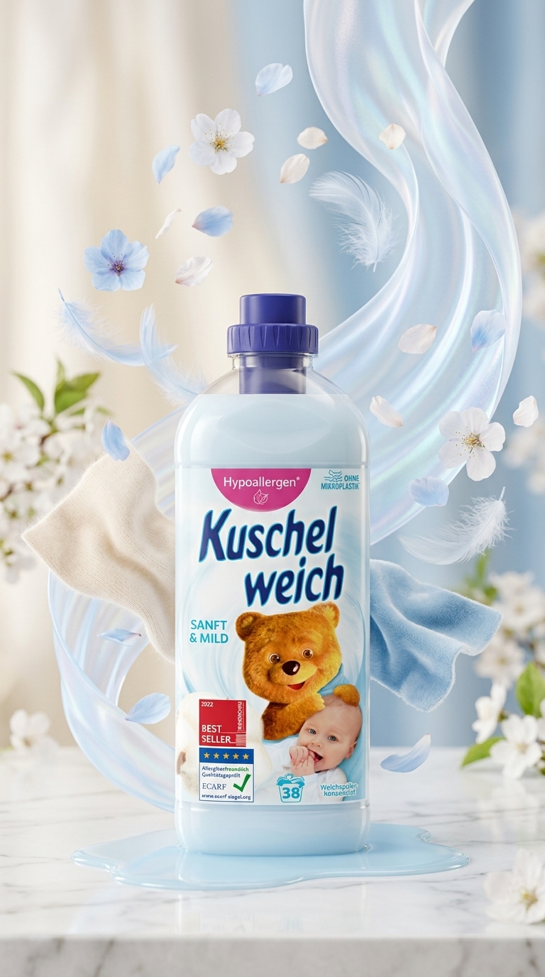 Kuschelweich aviváž Sanft mild - lifestyle poster