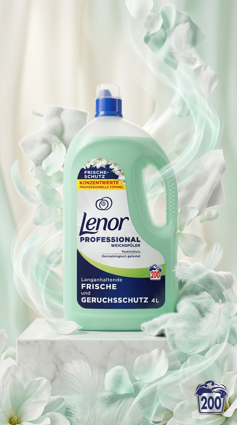 Lenor Professional aviváž - lifestyle poster