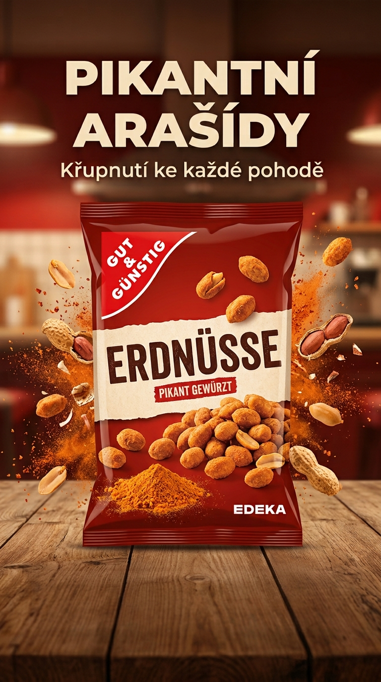 G&G Arašídy pikantně kořeněné 150g - lifestyle poster