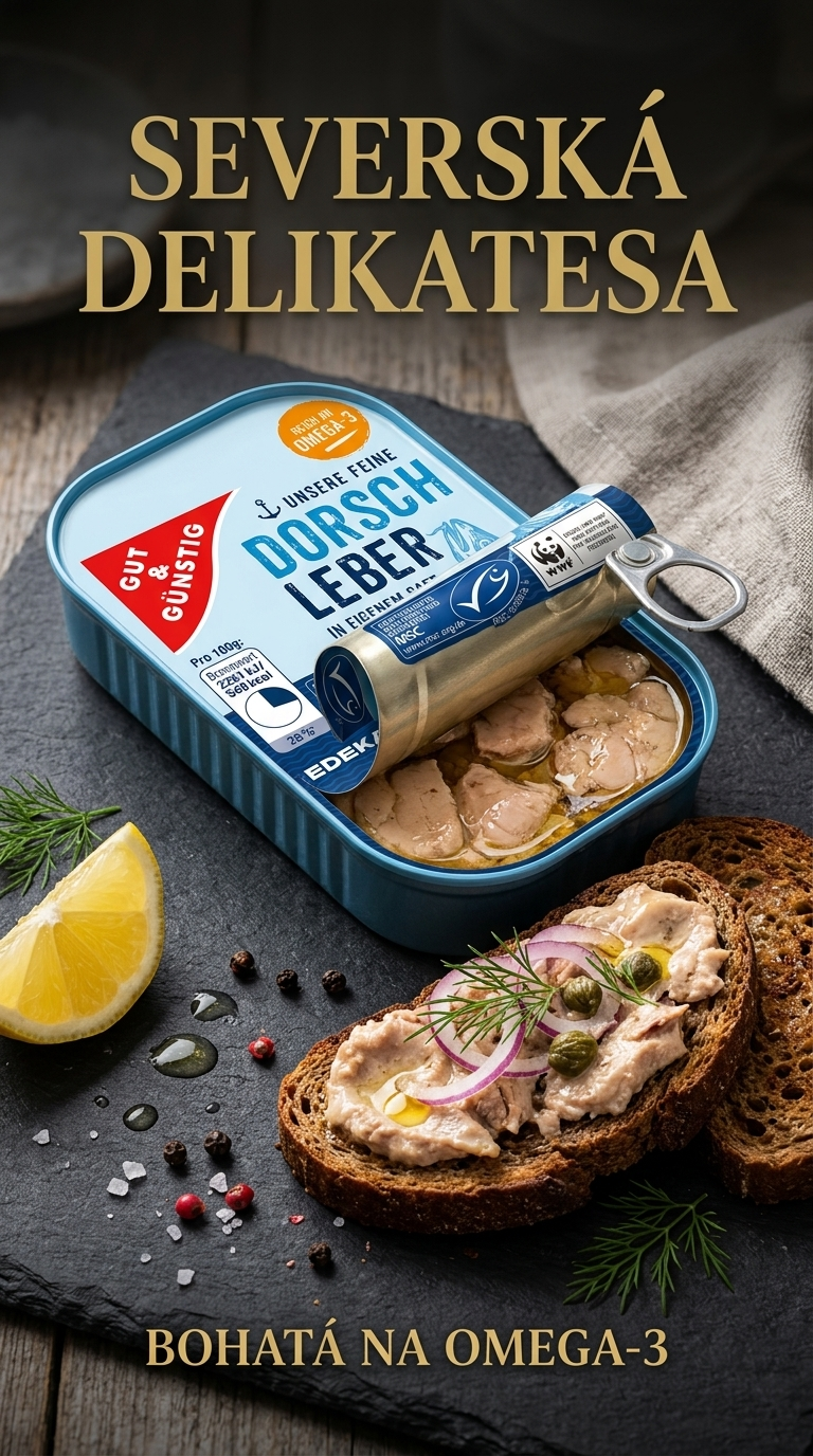 G&G Tresčí játra 121 g - severská delikatesa