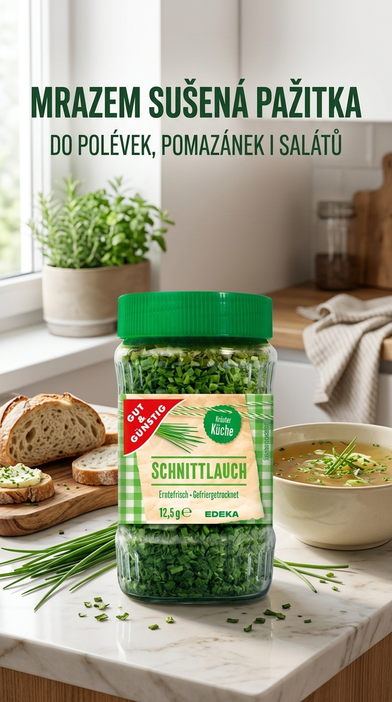 G&G mrazem sušená pažitka - lifestyle poster