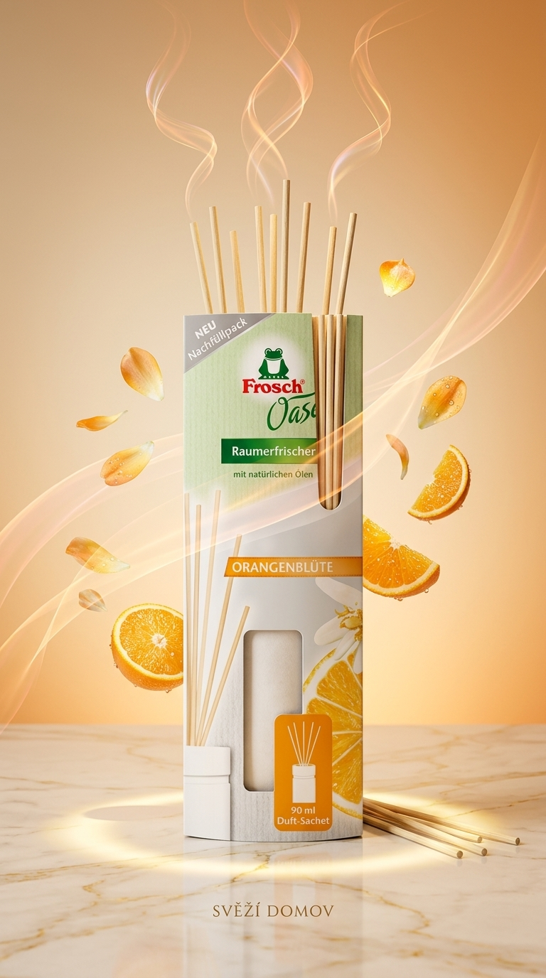 Frosch Oase POMERANČ - lifestyle poster