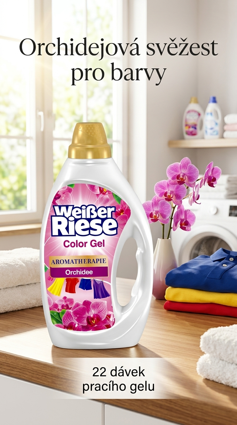 Weisser Riese Color Gel Orchidee - lifestyle poster