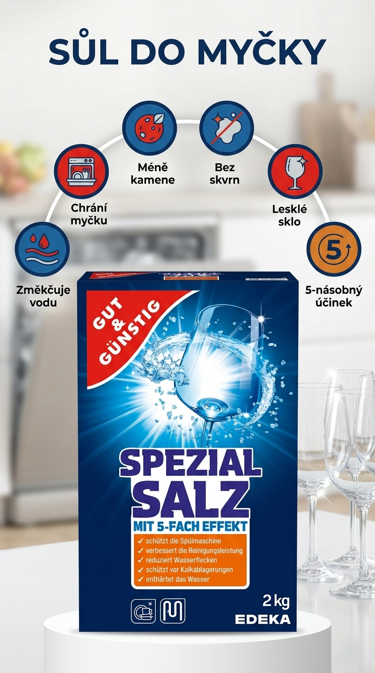 G&G sůl do myčky 2 kg - mobilní infografika