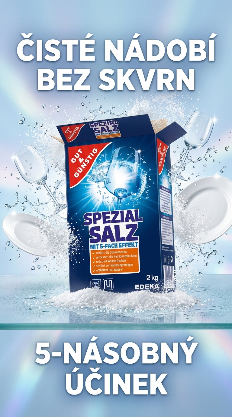 G&G sůl do myčky 2 kg - lifestyle poster