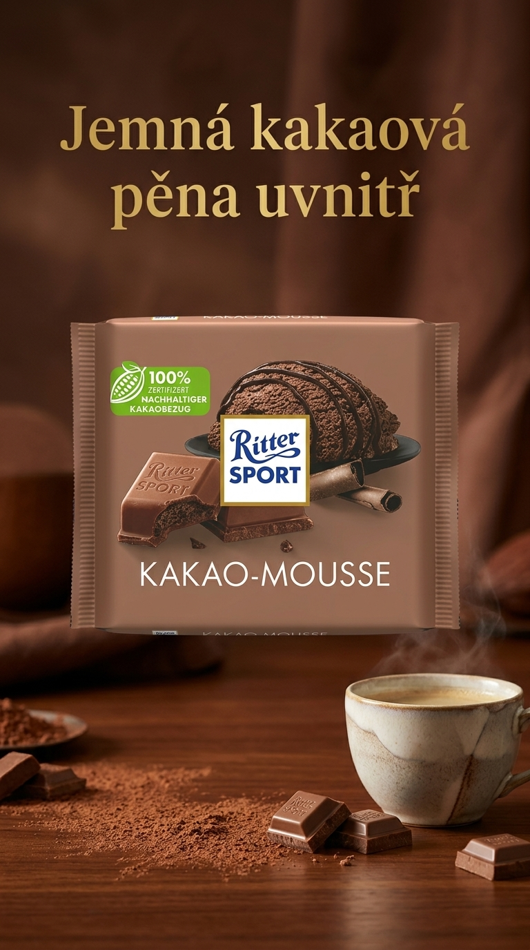 Ritter Sport Kakao-Mousse - lifestyle poster