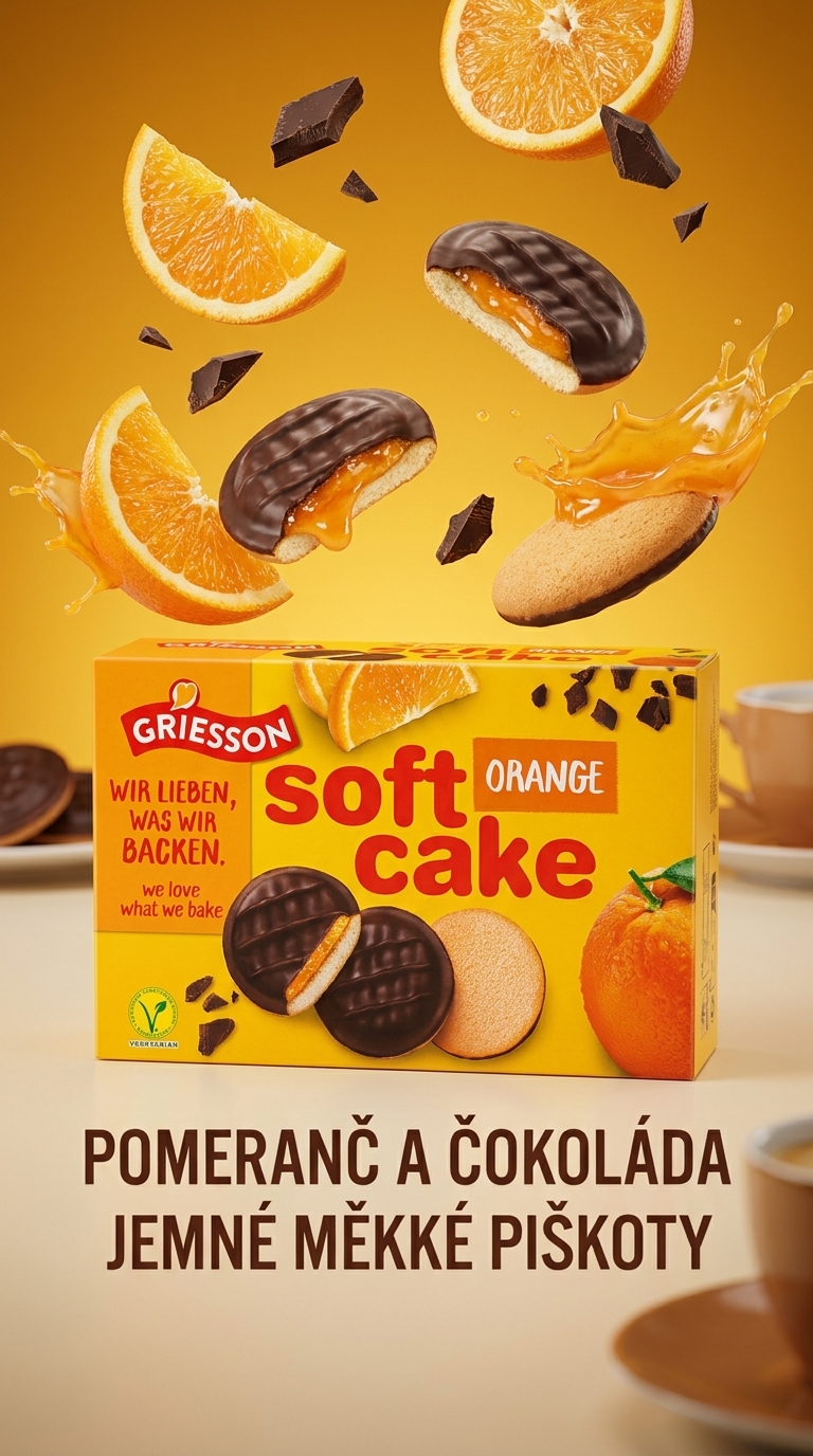 Griesson Soft Cake Orange - lifestyle poster